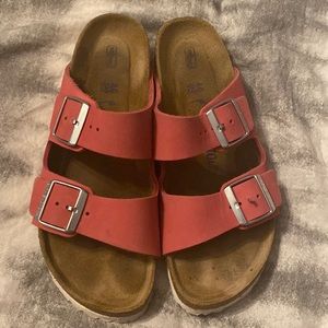 Women’s Pink Birkenstocks European Size 40 Sandals
